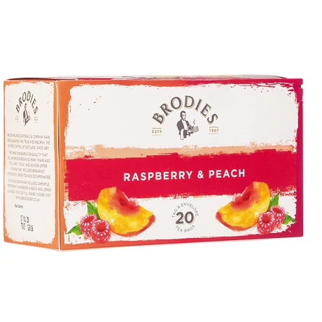 RASPBERRY AND PEACH LANDSCAPE-
